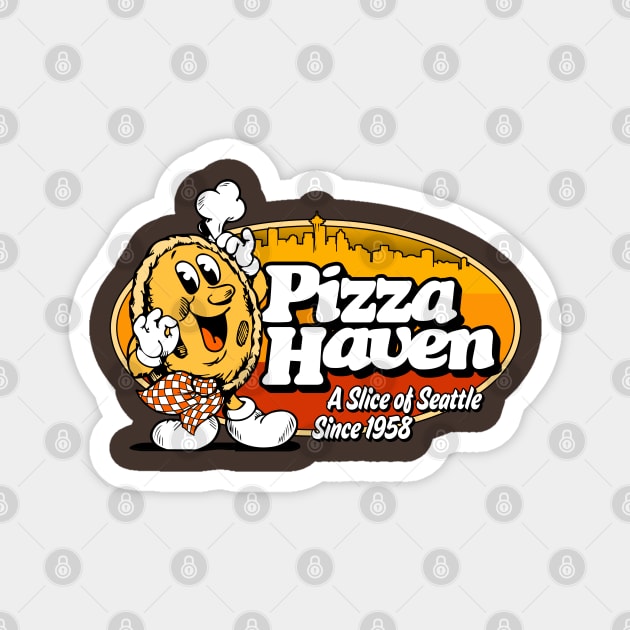 Pizza Haven Magnet by JCD666