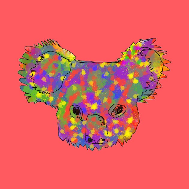 Abstract Koala by Spontaneous Koala