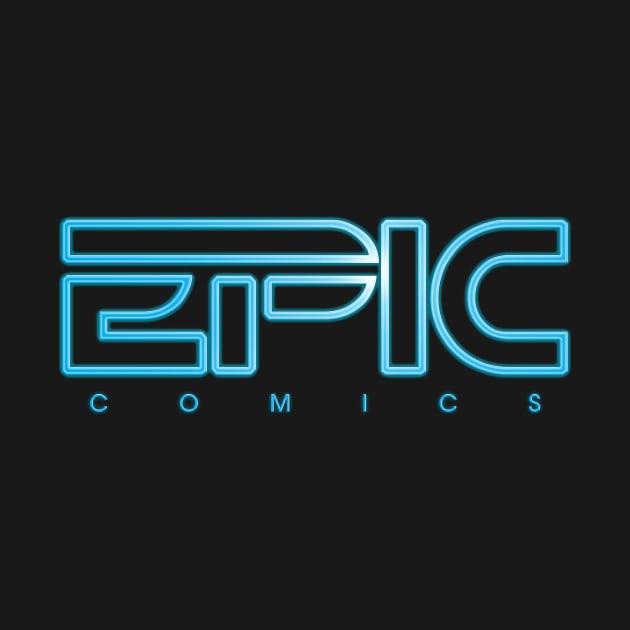 EPIC TRON Logo Tee by EpicComics