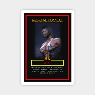 Mortal Kombat - MK Fighters - Jade - Poster - Sticker and More - 1806204 Magnet