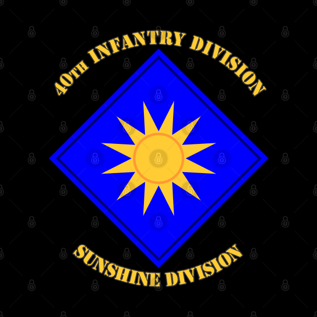 40th Infantry Division by MBK