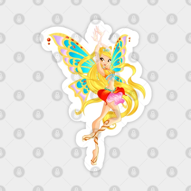 Winx Club - Stella Enchantix Magnet by Nykos