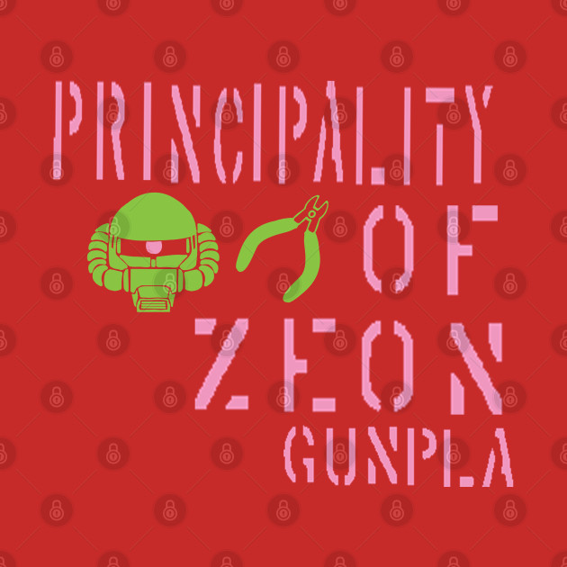 Principality of Zeon Gunpla by Okay o_Random_Shop