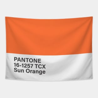 pantone 16-1257 TCX Sun Orange Tapestry