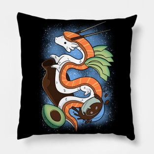 Sushi Dragon Pillow