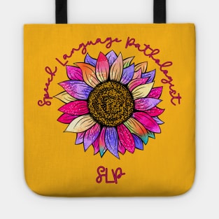 Speech language pathologist, slp, speech therapist, speech pathology, speech teacher Tote