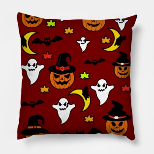 halloween pattern Pillow