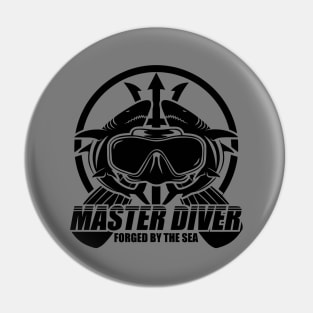 Master Diver Pin
