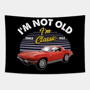 Chevrolet Corvette 1963 I'm not old Tapestry