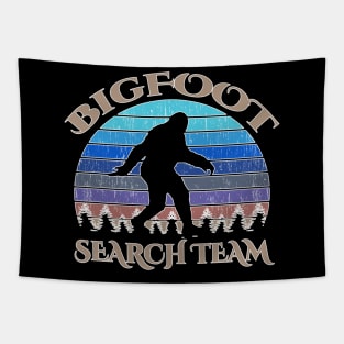 Bigfoot Search Team and Sasquatch T Shirts Tapestry