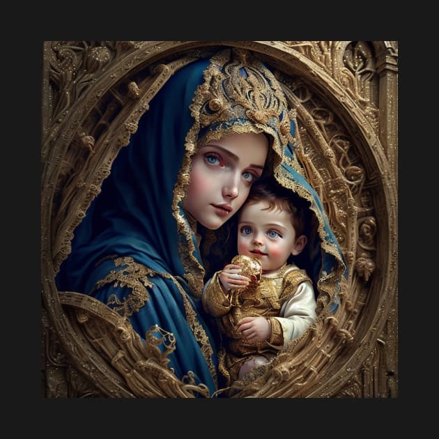 Madonna and Child by PSYOP Industries 