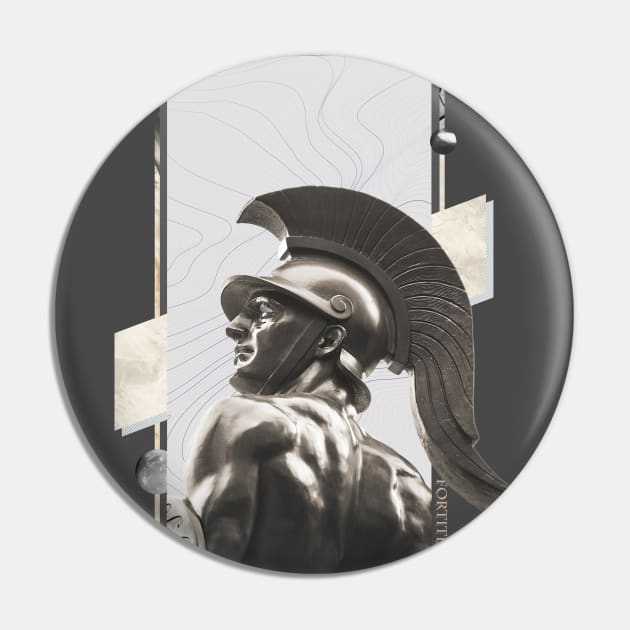 Achilles The Brave Pin by Insanity_Saint