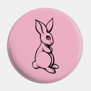 Easter Bunny Rabbit Pin