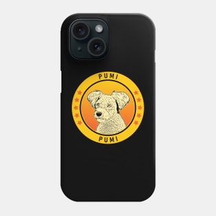 Pumi Dog Portrait Phone Case