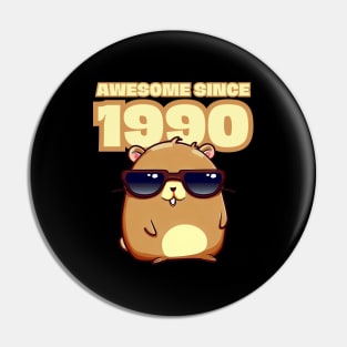 Awesome since 1990 Pin