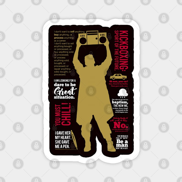 Say Anything: Lloyd Dobler Magnet by LouMax