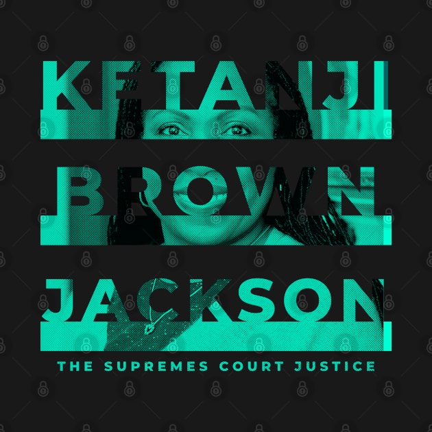 Gift Ketanji Brown Jackson Supreme Justice Court 1st Black by Vixel Art