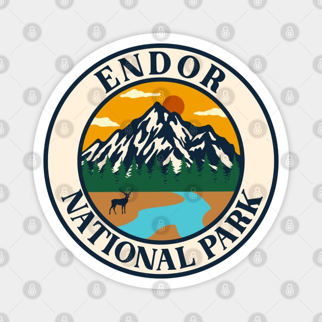 Endor national park Magnet by Tonibhardwaj