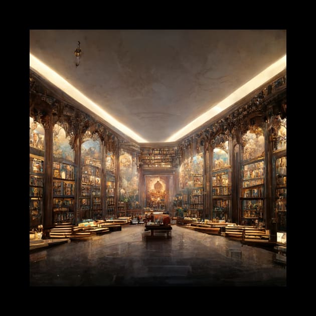 Page Palace - Fantasy Library by ArkMinted