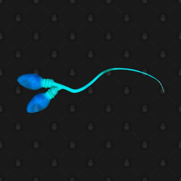 Double Headed Abnormal Human Sperm by labstud