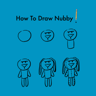 How To Draw A Bunny T-Shirt