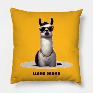 Llama Drama Pillow