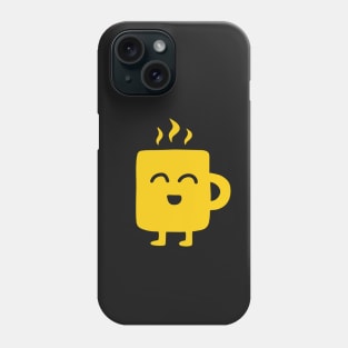 hot coffee cup Phone Case