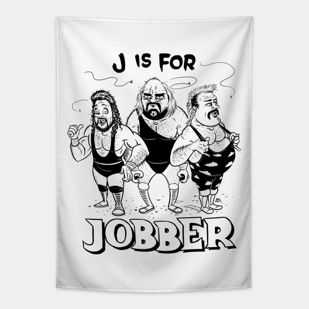 J is for Jobber Tapestry by itsbillmain