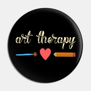 Art Therapy Love Design for Art Therapists Pin