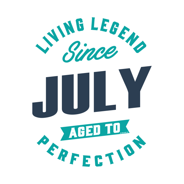 Born in July - July - T-Shirt | TeePublic