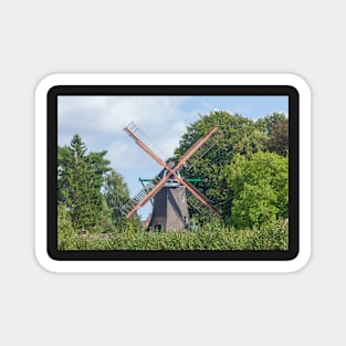 Windmill, mill, Bergedorf, Hamburg Magnet