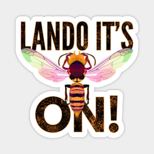 Lando vs Murder Hornets Magnet