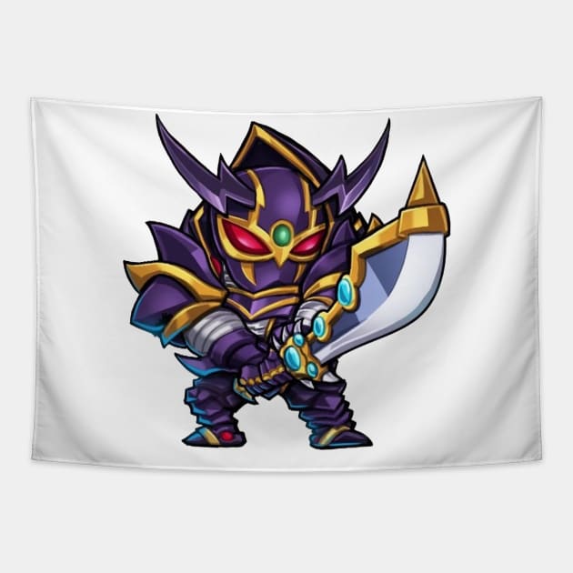 buster blader Tapestry by mprokolo corgi