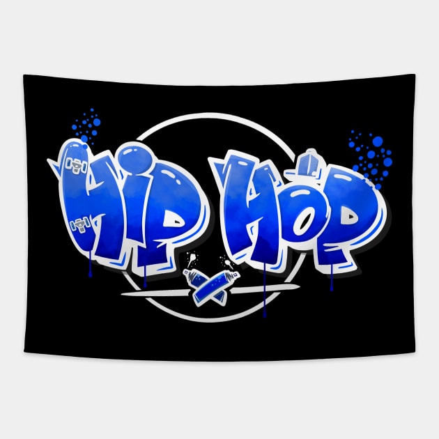 Hip hop graffiti Tapestry by manuvila