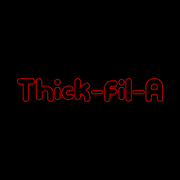 Thick-fil-a tee by CMDesign