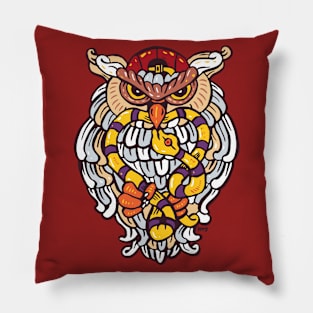 King of owl Pillow