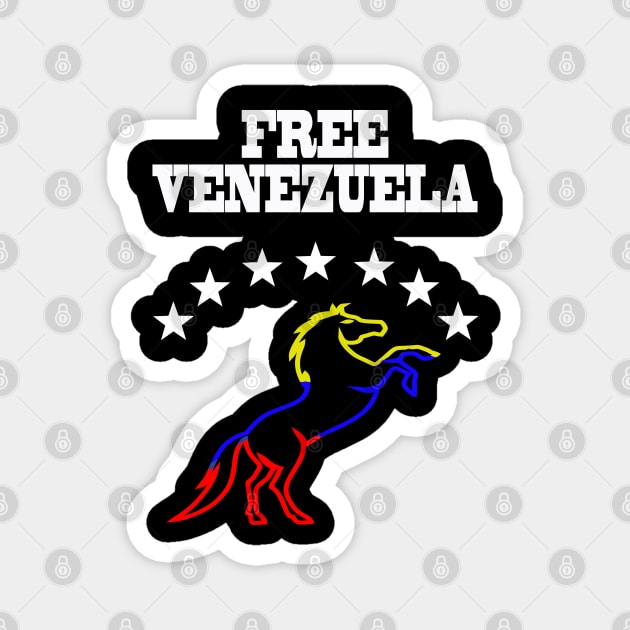 Free Venezuela - Venezuela Libre Magnet by Korvus78