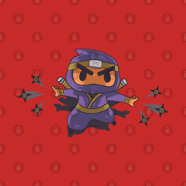 NINJA CHARACTER CARTOON by madeinchorley