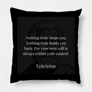 Unlocking Potential: Embracing Epictetus's Wisdom Pillow