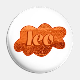 leo zodiac Pin