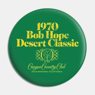 Canyon Country Club 1970 Bob Hope Classic Pin