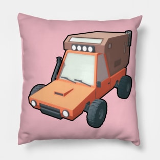 Cartoonish Car Pillow