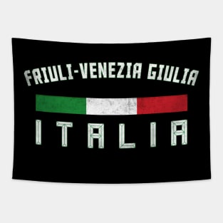 Friuli Venezia Giulia / Italy Region Typography Design Tapestry