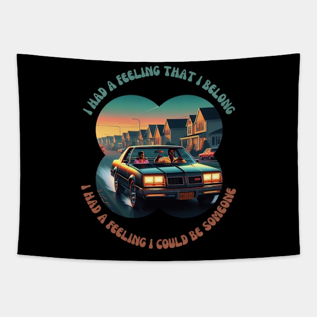 TRACY CHAPMAN Fast Car Merch Tapestry by Seligs Music