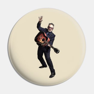 Retro Classic Elvis Costello Pin