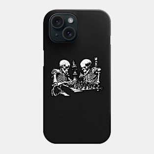 death plays chess Phone Case