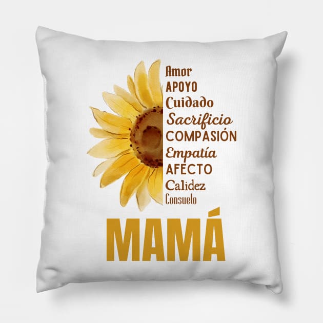 Dia De La Madre Pillow by stressless