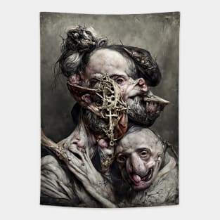 Horror Portrait #13 Tapestry