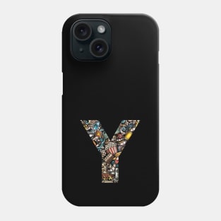 Monogram letter Y Phone Case