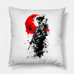 Ukrainian samurai Pillow